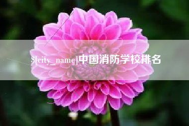 贵港中国消防学校排名