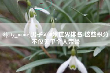 贵港男子5000米世界排名-这些积分不仅关乎个人荣誉