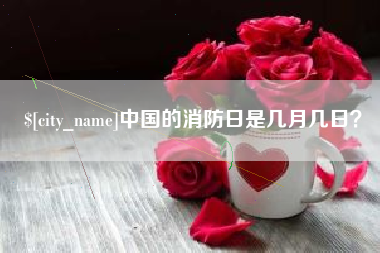 贵港中国的消防日是几月几日？
