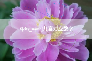 贵港九宫对应数字