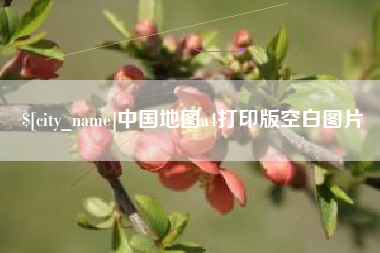 贵港中国地图a4打印版空白图片