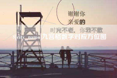 贵港九宫格数字对应方位图