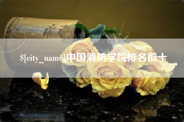 贵港中国消防学院排名前十