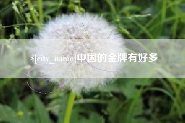 贵港中国的金牌有好多