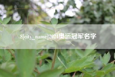 贵港2024奥运冠军名字