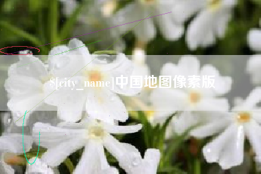 贵港中国地图像素版