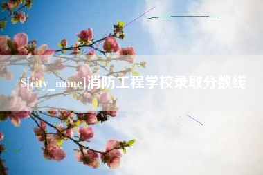 贵港消防工程学校录取分数线