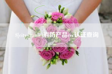 贵港消防产品ccc认证查询
